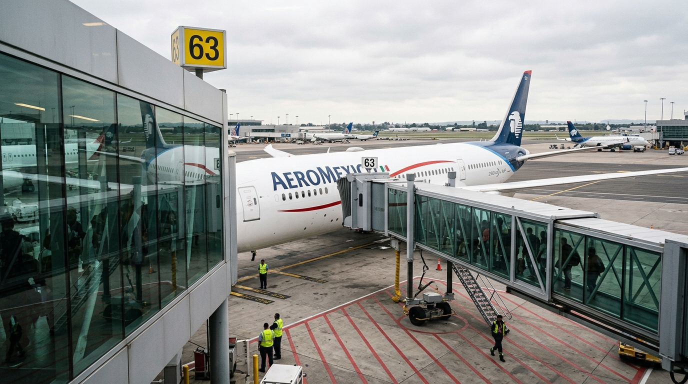Aeroméxico operará cuatro vuelos semanales entre la Ciudad de México y Milán a partir de marzo de 2027.